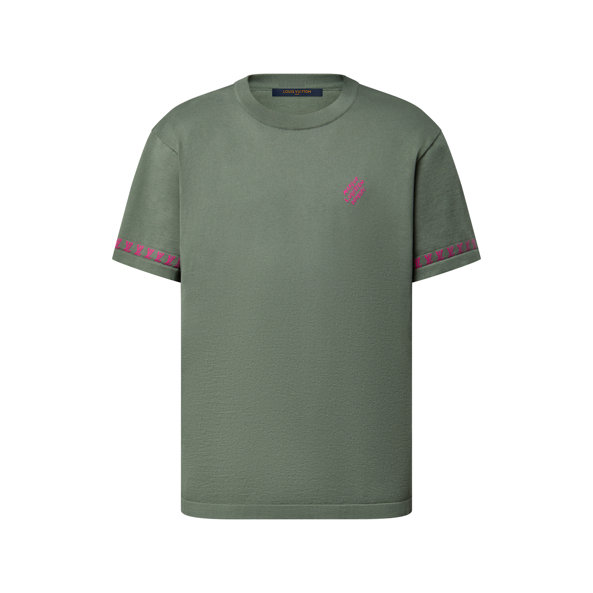 Camiseta de Manga Curta com Assinatura S00 - Ready-to-Wear | LOUIS
